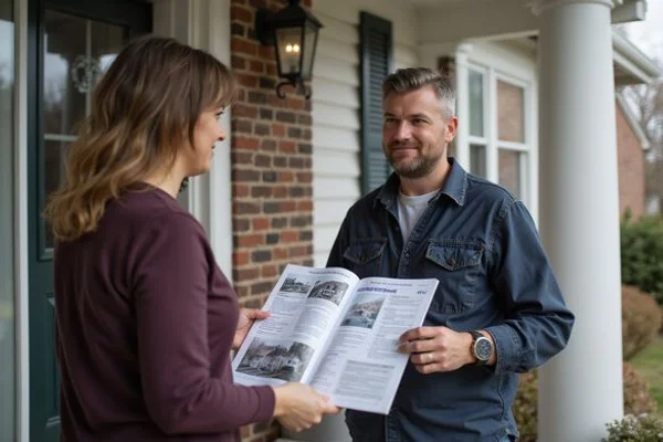 Rooferly providing a detailed inspection report to a Saratoga Springs homeowner